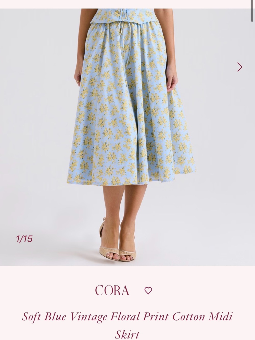 House of CB Cora Midi Skirt - Picture 6 of 6